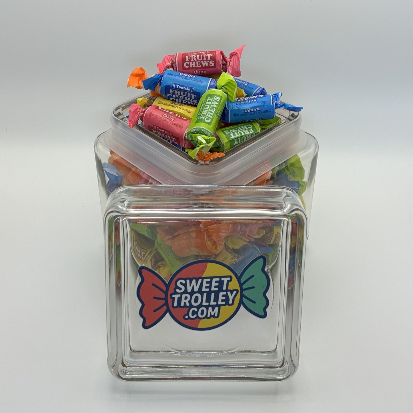 12 Months of Sweetness - Filled Candy Jar + 11 Monthly Refills