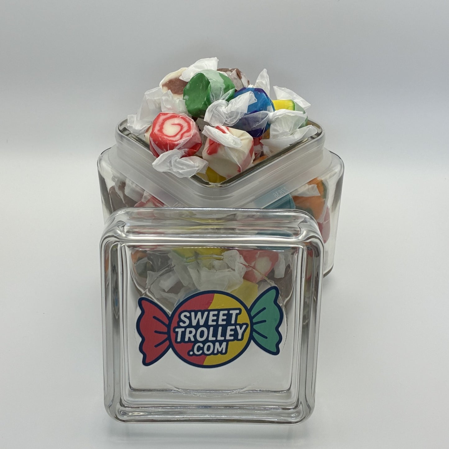 12 Months of Sweetness - Filled Candy Jar + 11 Monthly Refills