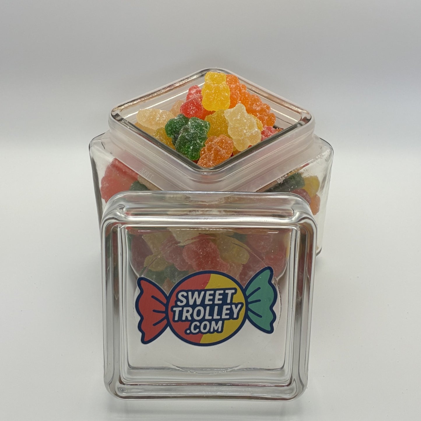 12 Months of Sweetness - Filled Candy Jar + 11 Monthly Refills