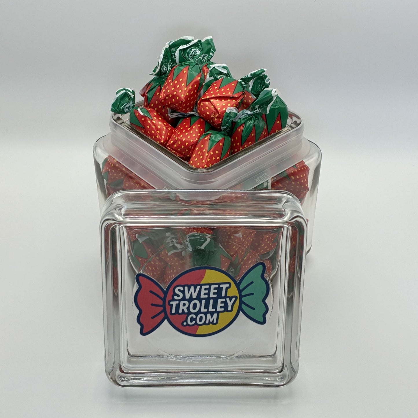 12 Months of Sweetness - Filled Candy Jar + 11 Monthly Refills