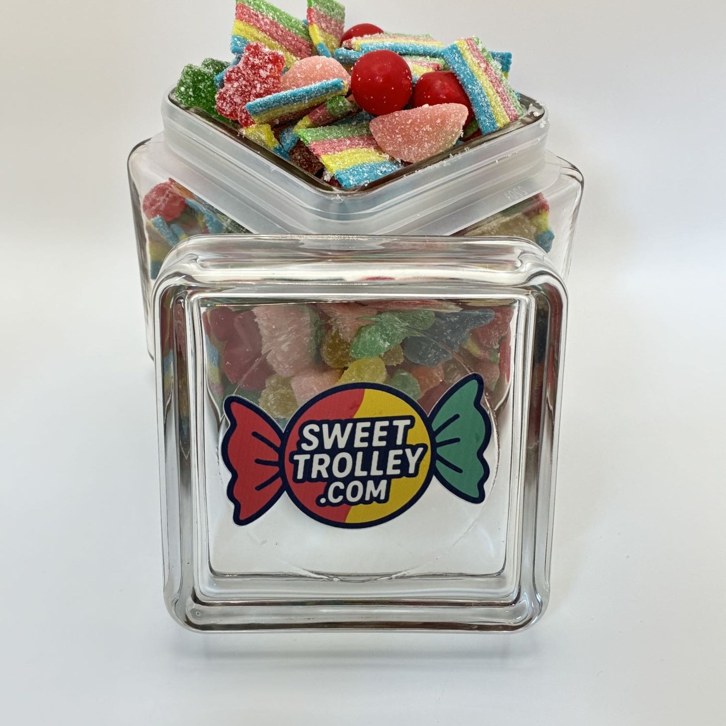 3 Months of Sweetness - Filled Candy Jar + 2 Monthly Refills