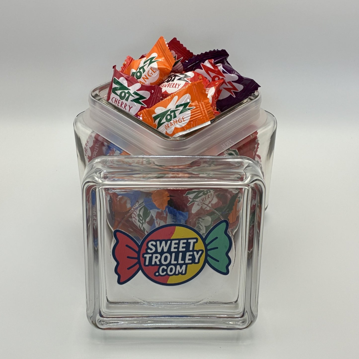 12 Months of Sweetness - Filled Candy Jar + 11 Monthly Refills