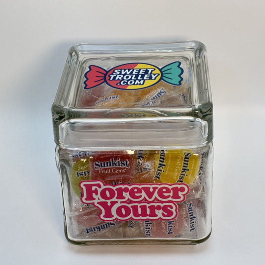3 Months of Sweetness - Filled Candy Jar + 2 Monthly Refills