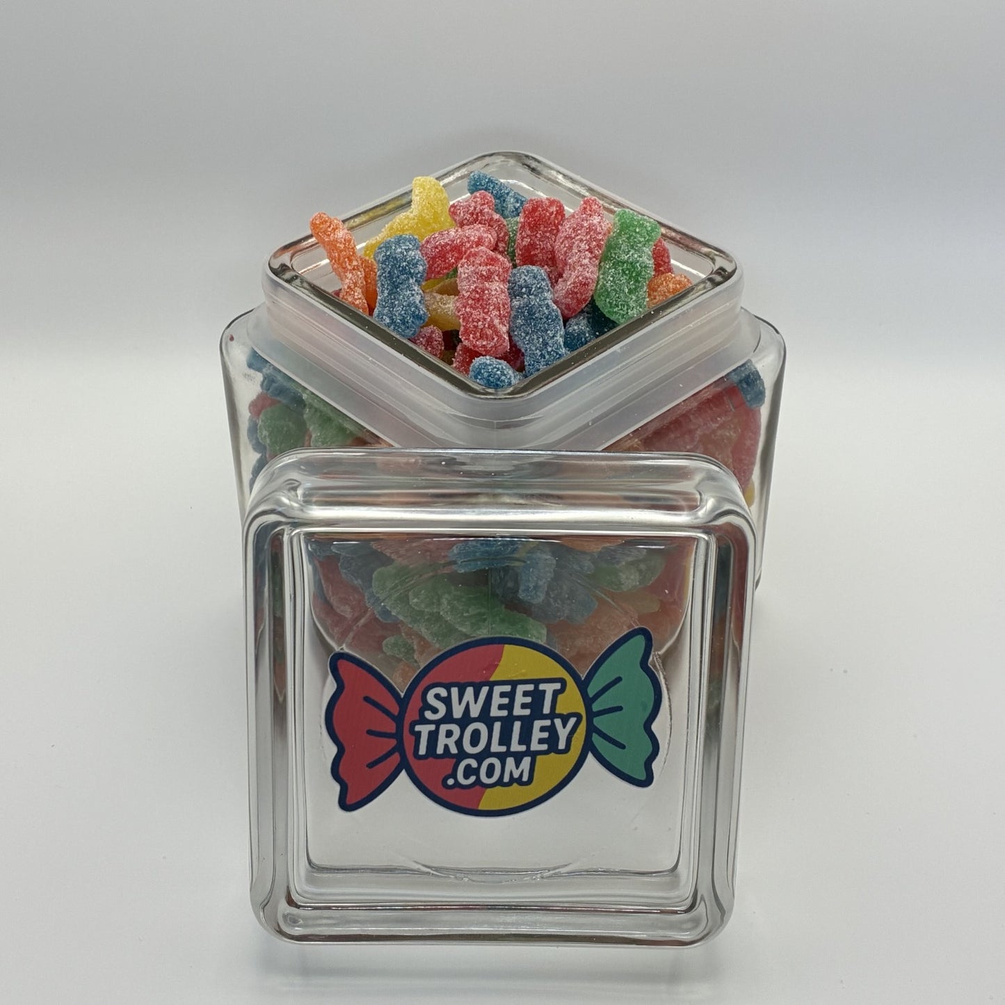 12 Months of Sweetness - Filled Candy Jar + 11 Monthly Refills