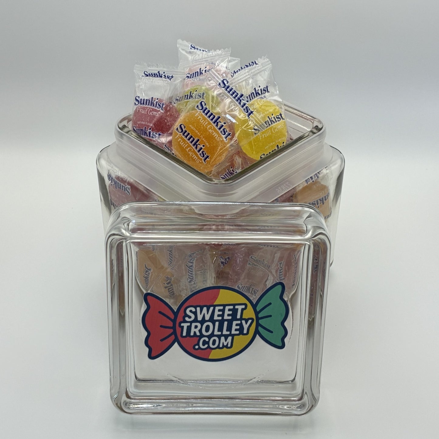 12 Months of Sweetness - Filled Candy Jar + 11 Monthly Refills